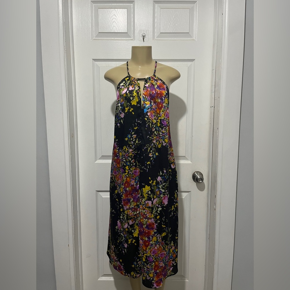 Floral Halter Dress